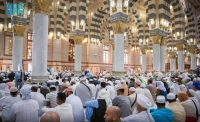 المسجد النبوي يستقبل 5 مليون مصل وزائر خلال الأسبوع الماضي- واس