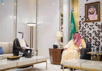 الأمير عبدالعزيز بن سعود يستقبل سفير دولة قطر لدى المملكة- واس