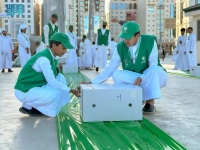 "هدية الحاج والمعتمر" بالمدينة المنورة تواصل تقديم أكثر من ربع مليون وجبة إفطار لزوار المسجد النبوي