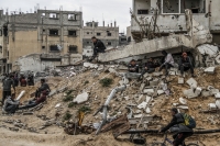 الدمار يخيم على غزة جراء عدوان الاحتلال المتواصل- د ب أ