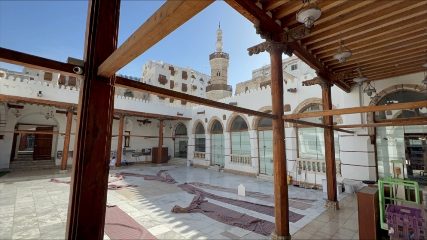 أعمدة مسجد الشافعي