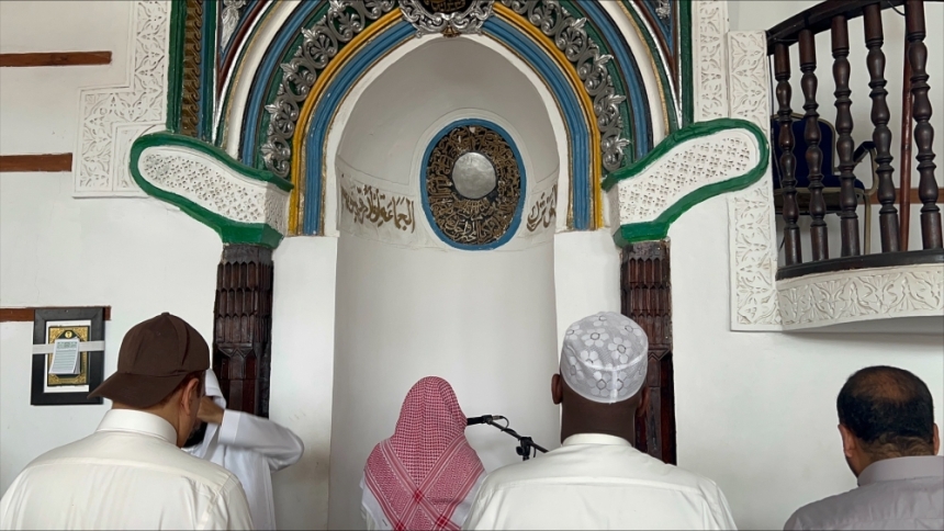 قبلة مسجد الشافعي