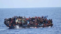 مركب للهجرة غير الشرعية في البحر المتوسط - مشاع إبداعي