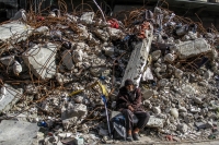 الدمار يخيم على قطاع غزة جراء العدوان الإسرائيلي- د ب أ