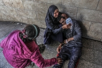 انهيار المنظومة الصحية في مستشفيات قطاع غزة- د ب أ