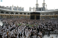 حشود بالمسجد الحرام في ليلة 28 من رمضان- واس