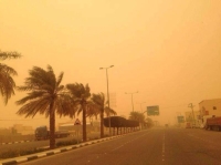 أتربة وغبار على أجزاء من الرياض - اليوم