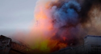 اندلاع حريق في مبنى البورصة التاريخي في الدنمارك - د ب أ