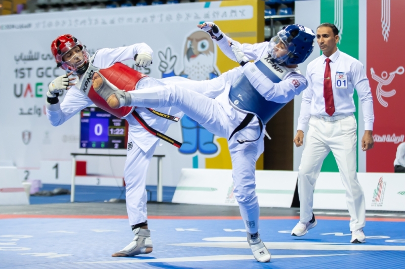 9 ميداليات سعودية في افتتاح منافسات الألعاب الخليجية بالامارات 