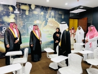 رئيس الجامعة السعودية الإلكترونية يزور فرع الدمام - إكس الجامعة
