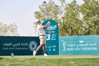 الأمريكي كاتلين يتألق والعطية يقود المشاركة المحلية في بطولة السعودية المفتوحة للجولف 