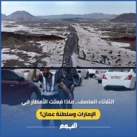 الثلاثاء العاصف.. ماذا فعلت الأمطار في الإمارات وسلطنة عمان؟