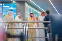 سمو نائب أمير المنطقة الشرقية خلال زيارة أرامكو السعودية - اليوم