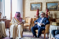  وزير الثقافة يزور الجناح السعودي في بينالي البندقية - واس