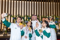 بن جلوي يهنىء أخضر اليد ويتوج أبطال الشطرنج في الألعاب الخليجية