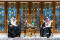  وزير الخارجية يستقبل وزير الخارجية البحريني