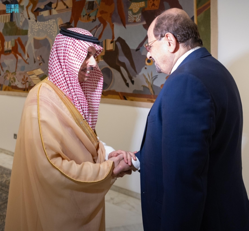 وزير الخارجية يستقبل وزير خارجية اليمن - واس