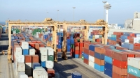 بدء نقل أول شحنة حاويات من ميناء الجبيل التجاري إلى "الرياض الجاف"