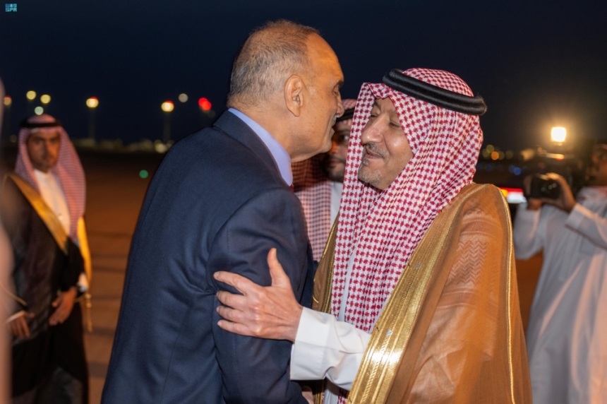 رئيس الوزراء بالمملكة الأردنية يصل إلى الرياض - واس