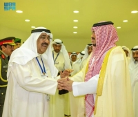 أمير دولة الكويت يغادر الرياض- واس
