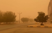 أتربة مثارة وعواصف ترابية على أجزاء من منطقة الرياض - اليوم