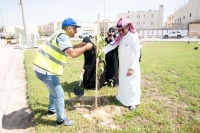 صور.. مبادرة تطوعية لزراعة 183 شجرة بالجارودية