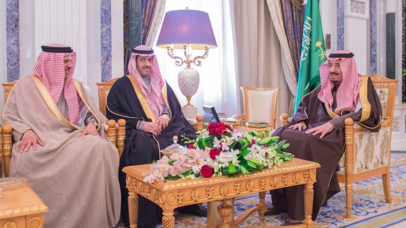خادم الحرمين الشريفين يستقبل أمين عام مجلس التعاون لدول الخليج العربية
