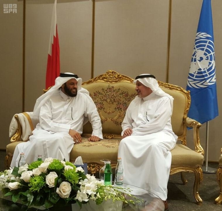 الدكتور الربيعة يلتقي رئيس مجلس أمناء الصناديق الإنسانية بمنظمة التعاون الإسلامي
