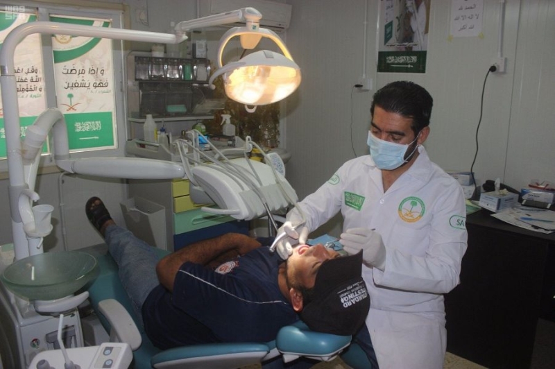 العيادات السعودية في مخيم الزعتري تقدم العلاج لعدد 3160 في أسبوع عملها الـ 240
