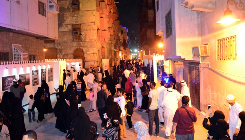  450 ألف زائر لمهرجان جدة التاريخية في 8 أيام
