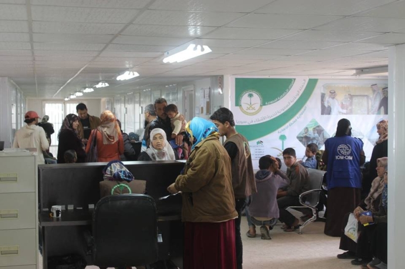 2700 لاجئ سوري يستفيدون من لقاحات العيادات السعودية
