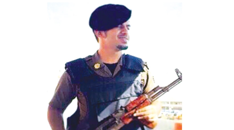 شهيد الواجب عبدالعزيز عسيري الذي اغتالته يد الإرهاب الآثمة