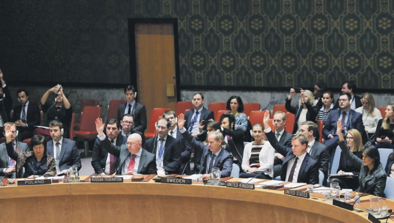 مجلس الأمن يصوت بالإجماع على هدنة سوريا (رويترز)