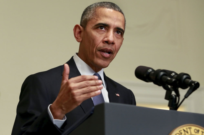 اوباما يؤكد ان بلاده تضرب تنظيم داعش 