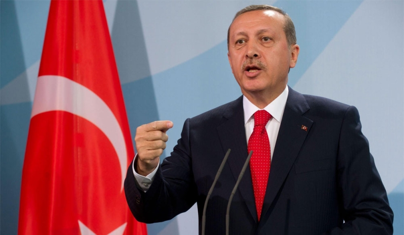 الرئيس الترکي رجب طيب اردوغان