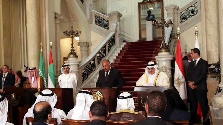 اجتماع لوزراء الدول الأربع الداعية لمكافحة الإرهاب في القاهرة سابقا - رويترز