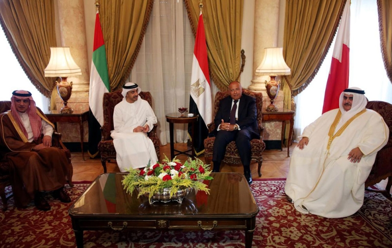 الدول الأربع الداعية لمكافحة الإرهاب ما زالت متمسكة بمطالبها تجاه الدوحة (أ.ف.ب)