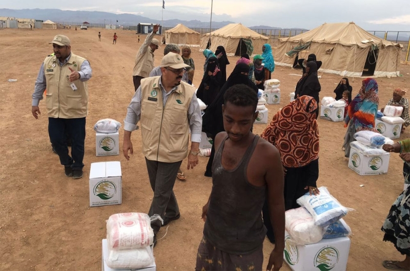 فريق من مركز الملك سلمان للإغاثة يتفقد برامج ومشاريع المركز الإغاثية في جيبوتي