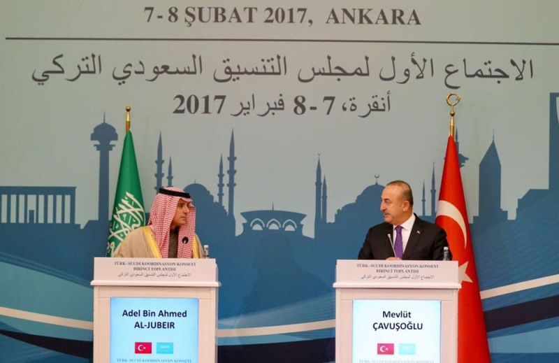 الجبير يؤكد تطابق وجهات النظر مع تركيا في مكافحة الإرهاب وقضايا المنطقة