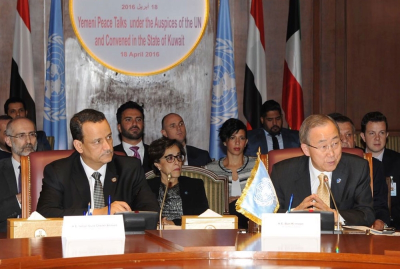 الأمين العام للأمم المتحدة يطالب بسرعة إقرار خارطة طريق للمبادئ والالتزام بوقف الأعمال القتالية في اليمن