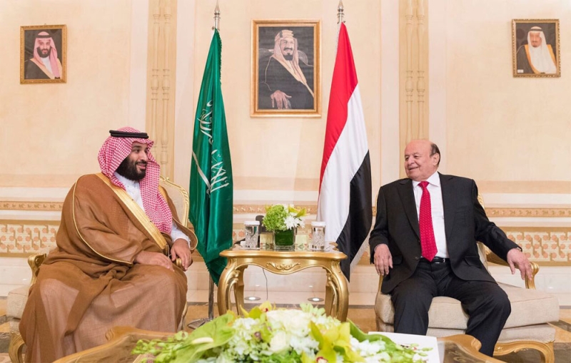 ولي العهد والرئيس اليمني يبحثان المستجدات والتطورات على الساحة اليمنية والجهود المبذولة تجاهها