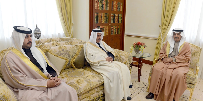 رئيس الوزراء البحرينى يؤكد وحدة المصير المشترك‎ مع المملكة
