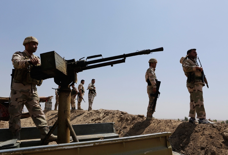 قوات من البيشمركة الكردية (رويترز) 