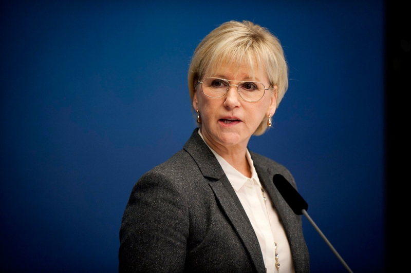 وزيرة خارجية السويد مارغو والستروم 