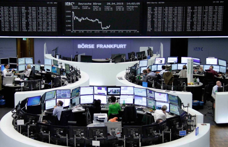الأسهم الأوروبية تغلق على انخفاض حاد 