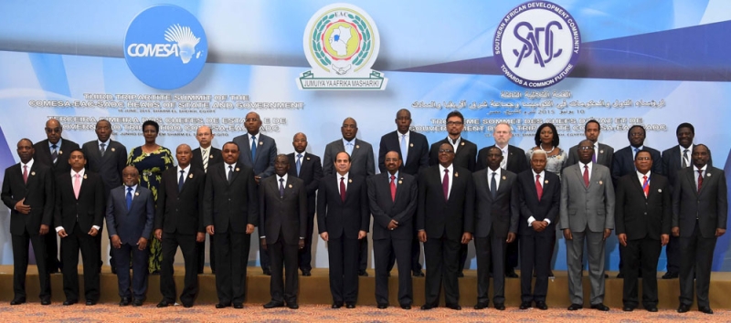 26 دولة إفريقية توقع اتفاقية للتجارة الحرة بشرم الشيخ
