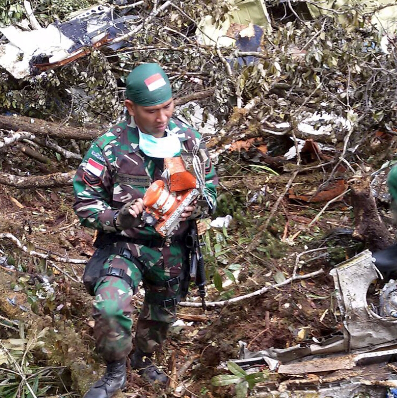 أندونيسيا : لا ناجين من حادث تحطم طائرة تريغانا
