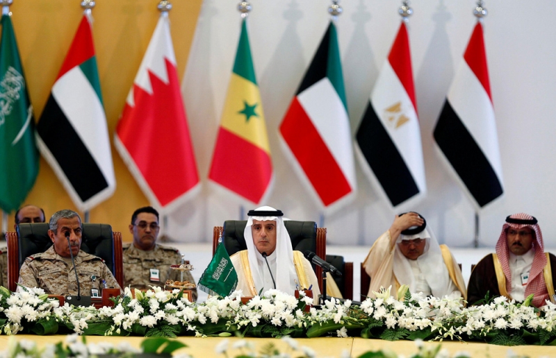 الجبير يترأس اجتماع التحالف العربي في أكتوبر بالرياض (أ ف ب)
