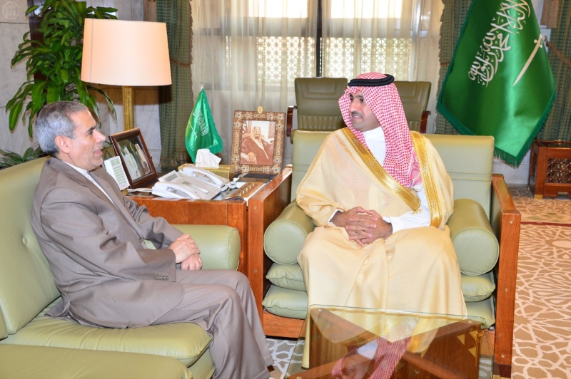 أمير منطقة الرياض يستقبل سفير جمهورية إيران لدى المملكة