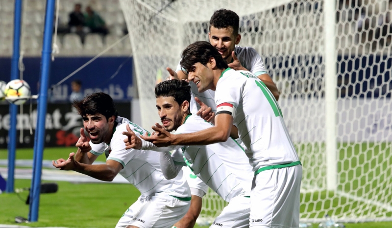 المنتخب العراقي الأقوى هجوما في خليجي 23 (ا ف ب) 